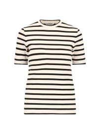Jill Sander Striped Jersey T Shirt at Cettire