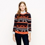 Jills animal sweater at J crew at J. Crew