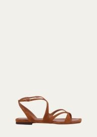 Jimmy Choo Ayla Suede Ankle-Strap Sandals - at Bergdorf Goodman