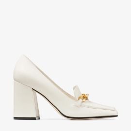 Jimmy Choo Diamond Tilda 85mm Leather Pumps in Latte at Jimmy Choo