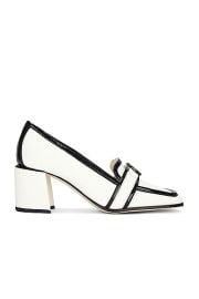 Jimmy Choo Evin 65 Heel in Latte Black FWRD at FWRD