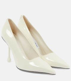 Jimmy Choo Ixia 95 patent leather pumps at Mytheresa