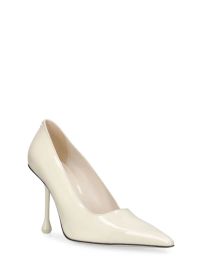 Jimmy Choo Ixia 95 patent leather pumps at Luisaviaroma