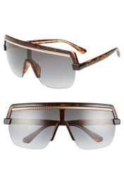 Jimmy Choo Pose 133mm Shield Sunglasses at Nordstrom
