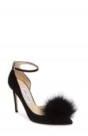 Jimmy Choo Rosa Pump with Genuine Fox Fur Pom Charm  Women at Nordstrom