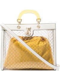 Jimmy Choo Varenne Transparent Tote Bag - at Farfetch