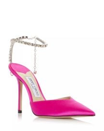 Jimmy Choo Womens Saeda 100 Embellished Pointed Toe Pumps    Bloomingdales at Bloomingdales