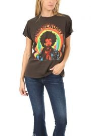 Jimmy Hendrix Print Tee by Madeworn Rock at Garmentory