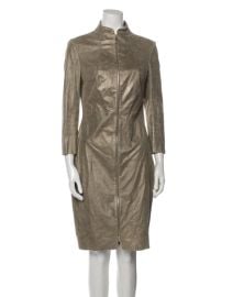 Jitrois Zip Front Knee Length Dress at The Real Real