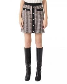 Jivi Tweed Mini Skirt at Bloomingdales