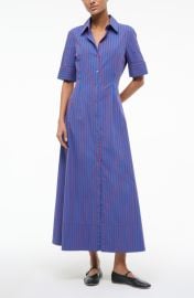 Joan Stripe Maxi Shirtdress at Nordstrom Rack