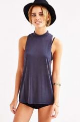 Joanna Mock Neck Muscle Tank at Urban Outfitters