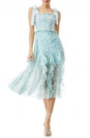 Jocelyn Floral Smocked Midi Dress at Nordstrom