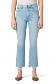 Joe  x27 s The Callie High Waist Fray Hem Crop Flare Jeans  Sunny    Nordstrom at Nordstrom