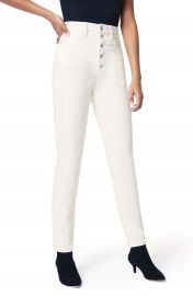 Joe  x27 s x WeWoreWhat The Danielle High Waist Slim Jeans  Bone    Nordstrom at Nordstrom