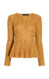 Joelle Looped Mohair-Silk Blend Top at Moda Operandi