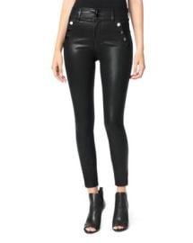 Joes Jeans The Georgia Coated Skinny Ankle Jeans in Black Bloomingdales at Bloomingdales