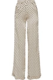 Johanna Ortiz   Capote polka-dot silk-charmeuse wide-leg pants at Net A Porter