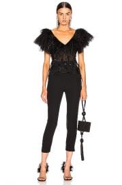 Johanna Ortiz Embellished Remedios Del Olvido Top in Nights In Cali Black   FWRD at Forward