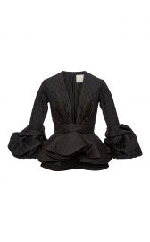 Johanna Ortiz Maia Origami Peplum Top at Moda Operandi