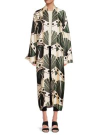 Johanna Ortiz Print Silk Kimono at Saks Off 5th