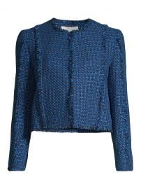 Johellana Fringe Tweed Cropped Jacket at Saks Fifth Avenue