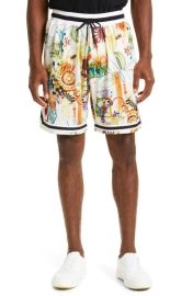 John Elliott Game Scribble Print Shorts at Nordstrom