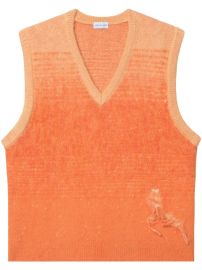 John Elliott gradient-effect V-neck Vest - at Farfetch