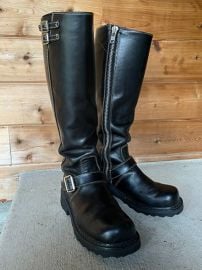 John Fluevog Shoes Fluevog Bond Girl Black Leather Boots Poshmark at Poshmark