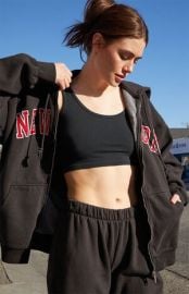 John Galt Black Christy New York Full Zip Hoodie | Pacsun at PacSun