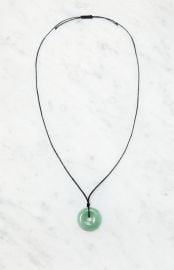 John Galt Stone Cord Necklace PacSun at PacSun