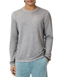 John Varvatos Camden Mesh Stitch Sweater at Bloomingdales