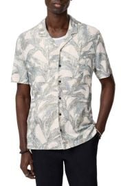 John Varvatos Conant Desert Flower Camp Shirt at Nordstrom