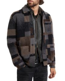 John Varvatos Coroados Patchwork Jacket Bloomingdales at Bloomingdales