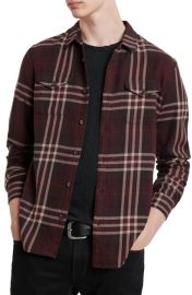 John Varvatos Dale Plaid Cotton Button-Up Shirt at Nordstrom