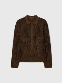 John Varvatos Dorian Knit Button Up Shirt at John Varvatos