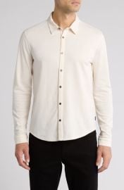 John Varvatos Dunford Jacquard Button-Up Shirt at Nordstrom