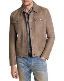 John Varvatos Dyker Leather Jacket Bloomingdales at Bloomingdales