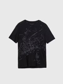 John Varvatos Embroidered Crewneck T Shirt at John Varvatos