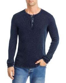 John Varvatos Memphis Waffle Henley at Bloomingdales