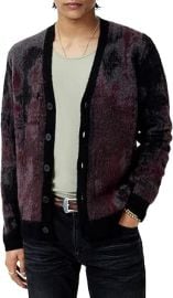 John Varvatos Men's Dio Cardigan at Amazon