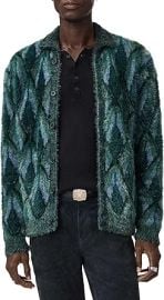 John Varvatos Men's Fardella Cardigan at Amazon