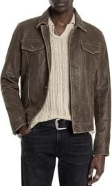 John Varvatos Menx27s Andrew Leather Jacket at Mens Clothing store at Amazon