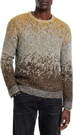 John Varvatos Menx27s Cambra Crew Sweater at Mens Clothing store at Amazon