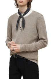 John Varvatos Nashville Cotton Waffle Henley at Nordstrom