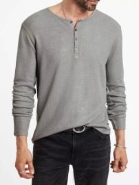 John Varvatos Noah Ribbed Henley Bloomingdales at Bloomingdales