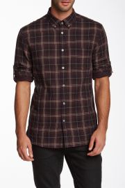 John Varvatos Plaid Shirt at Nordstrom Rack