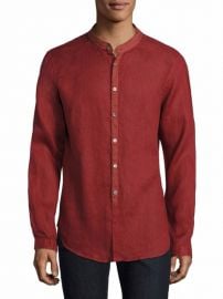 John Varvatos Solid Slim-Fit Shirt at Saks Fifth Avenue