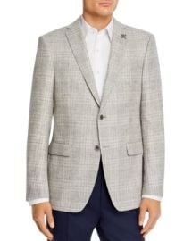 John Varvatos Star USA Bleeker Textured Tonal Plaid Slim Fit Sport Coat Bloomingdalex27s Men at Bloomingdales