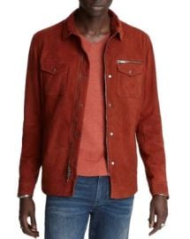 John Varvatos Star USA Collection Shilo Suede Regular Fit Shirt Jacket   Bloomingdales at Bloomingdales